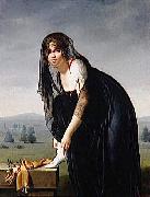 Marie-Denise Villers Une etude de femme d'apres nature dit aussi Portrait de Madame Soustras Spain oil painting artist
